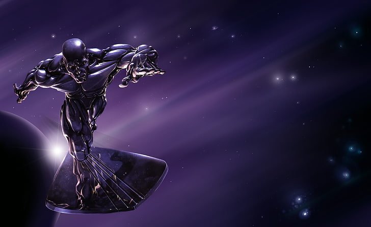 silver surfer superhero wallpaper preview silver surfer superhero wallpaper preview