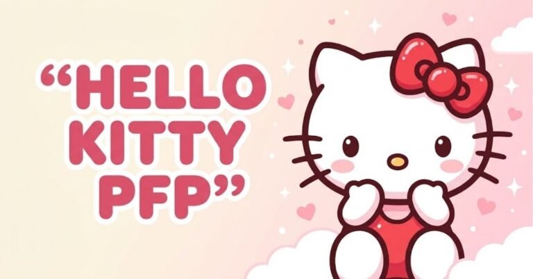 50+ Cute & Aesthetic,Y2, For Instagram Hello Kitty PFP